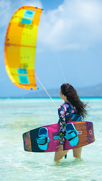 kitesurfing